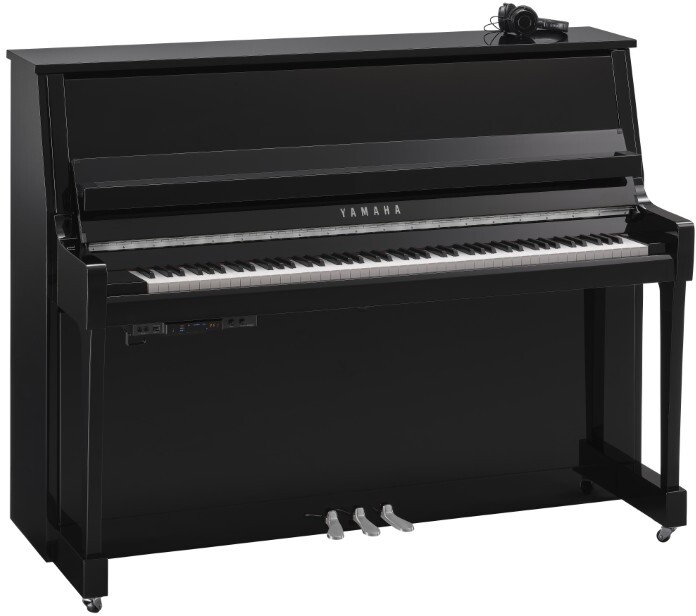Yamaha B20 Pec Silent Piano - Chrome - Upright piano - Main picture