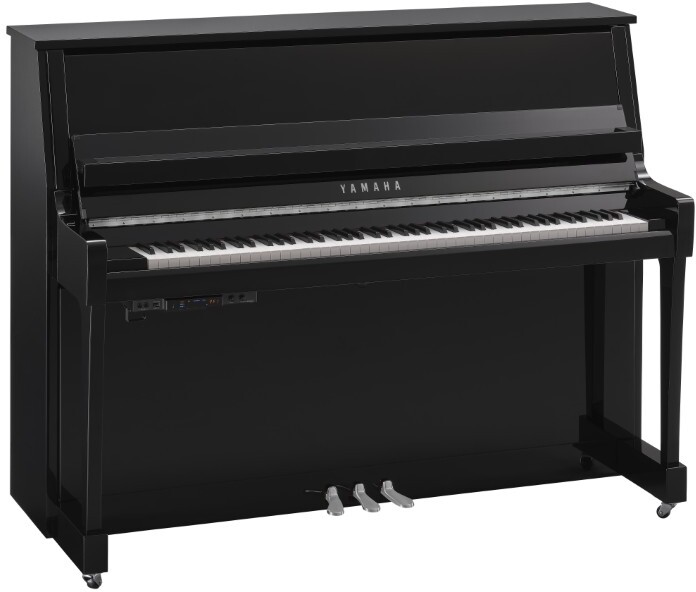 Yamaha B20 Pec Transacoustic - Chrome - Upright piano - Main picture