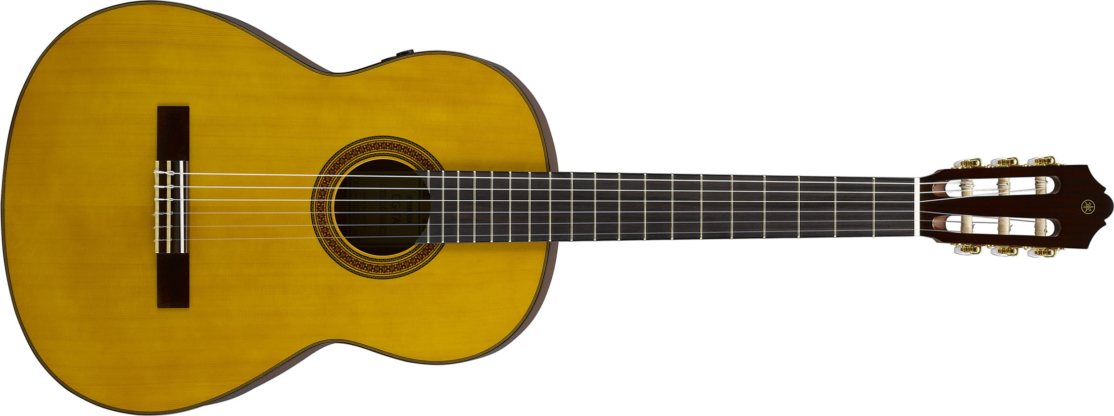 Yamaha Cg-ta Transacoustic 4/4 Epicea Ovangkol Rw - Natural - Classical guitar 4/4 size - Main picture