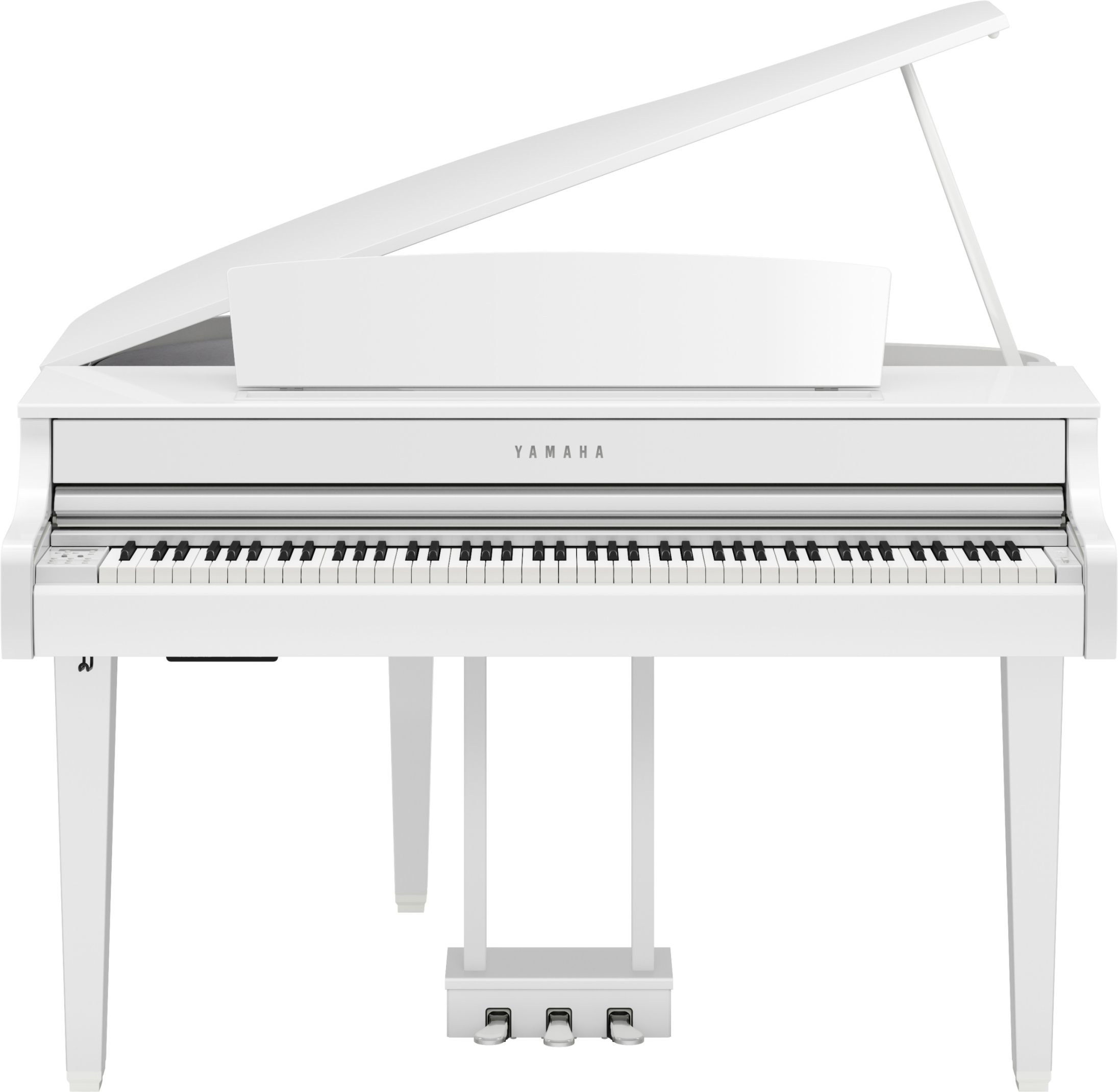 Yamaha Clp-865gp - Polished White - Digital piano with stand - Main picture