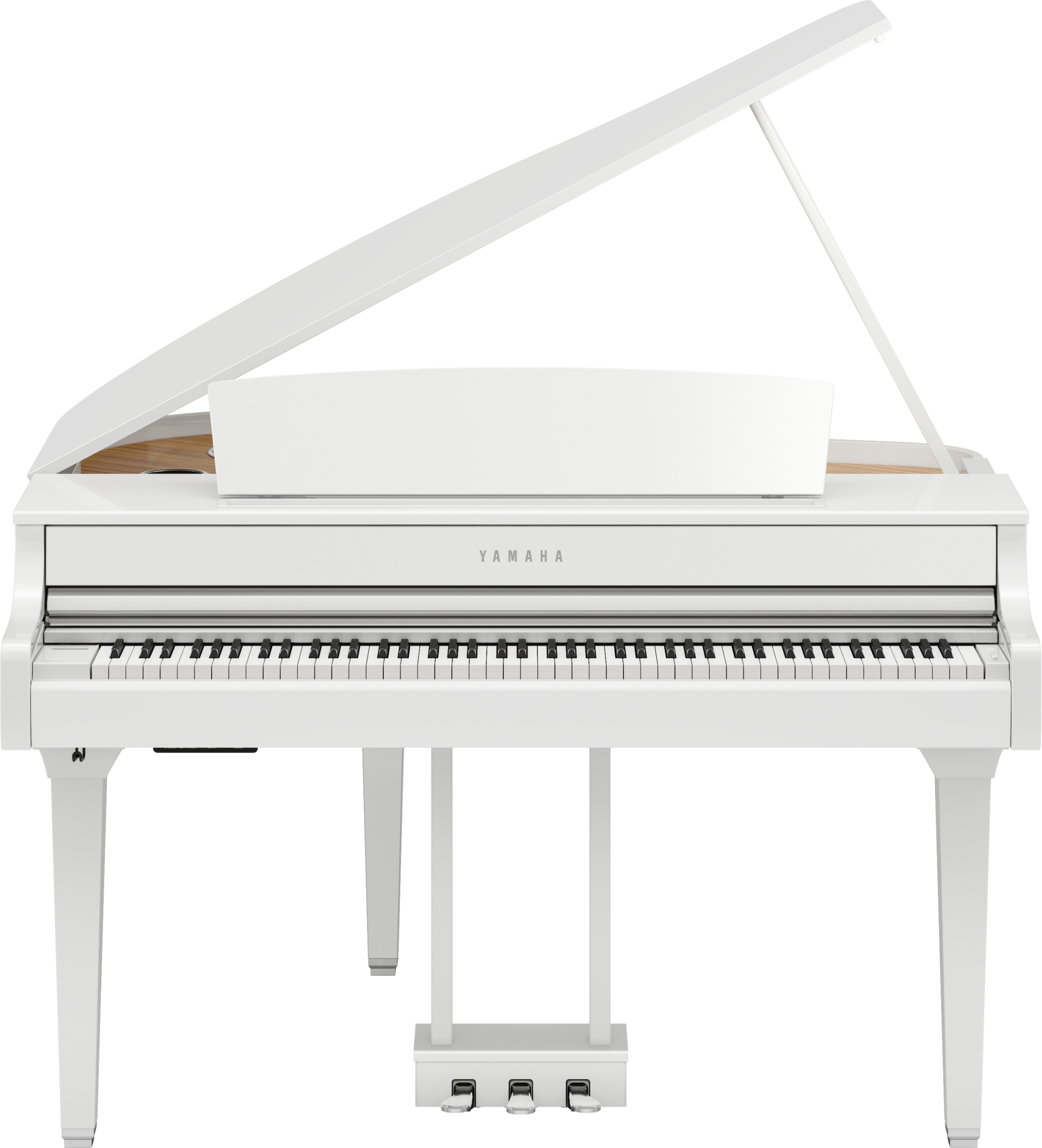 Yamaha Clp-895gp - Polished White - Digital piano with stand - Main picture