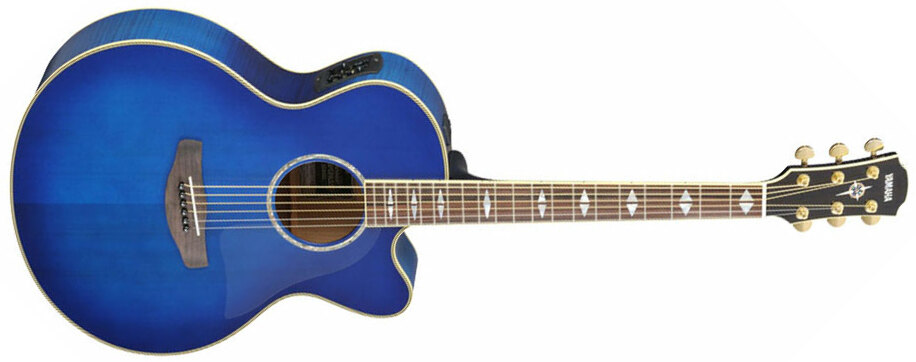 Yamaha Cpx1000 - Ultramarine - Electro acoustic guitar - Main picture