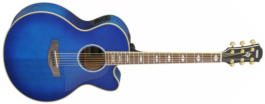 Yamaha CPX1000 ultramarine Folk guitar