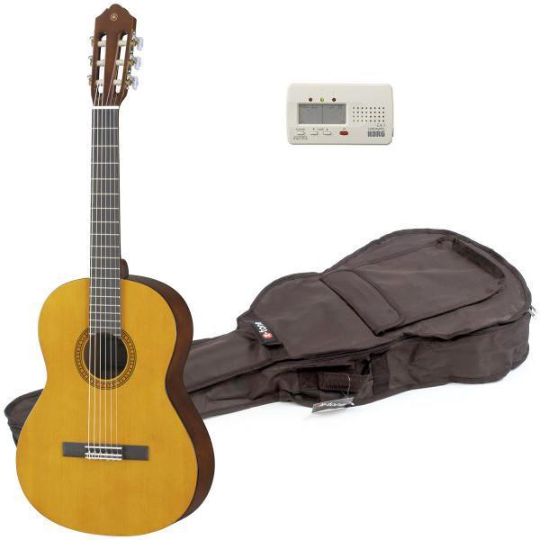 Classical guitar set Yamaha CS40 3/4 + housse + accordeur - Natural