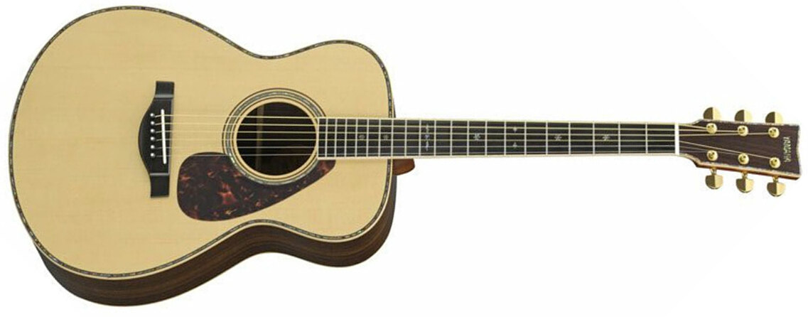 Yamaha Custom Shop Ls56 Areii Concert Epicea Palissandre Eb - Natural - Electro acoustic guitar - Main picture