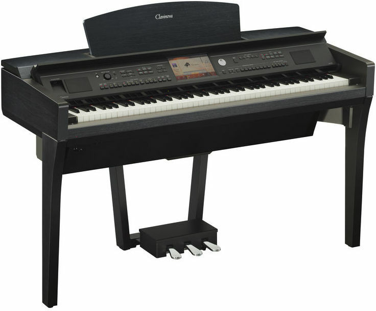 Yamaha Cvp-709b - Noir - Digital piano with stand - Main picture