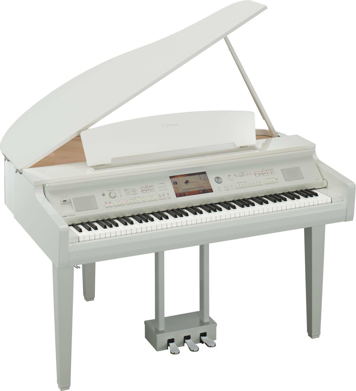 Yamaha Cvp-709gpwh - Blanc LaquÉ - Digital piano with stand - Main picture