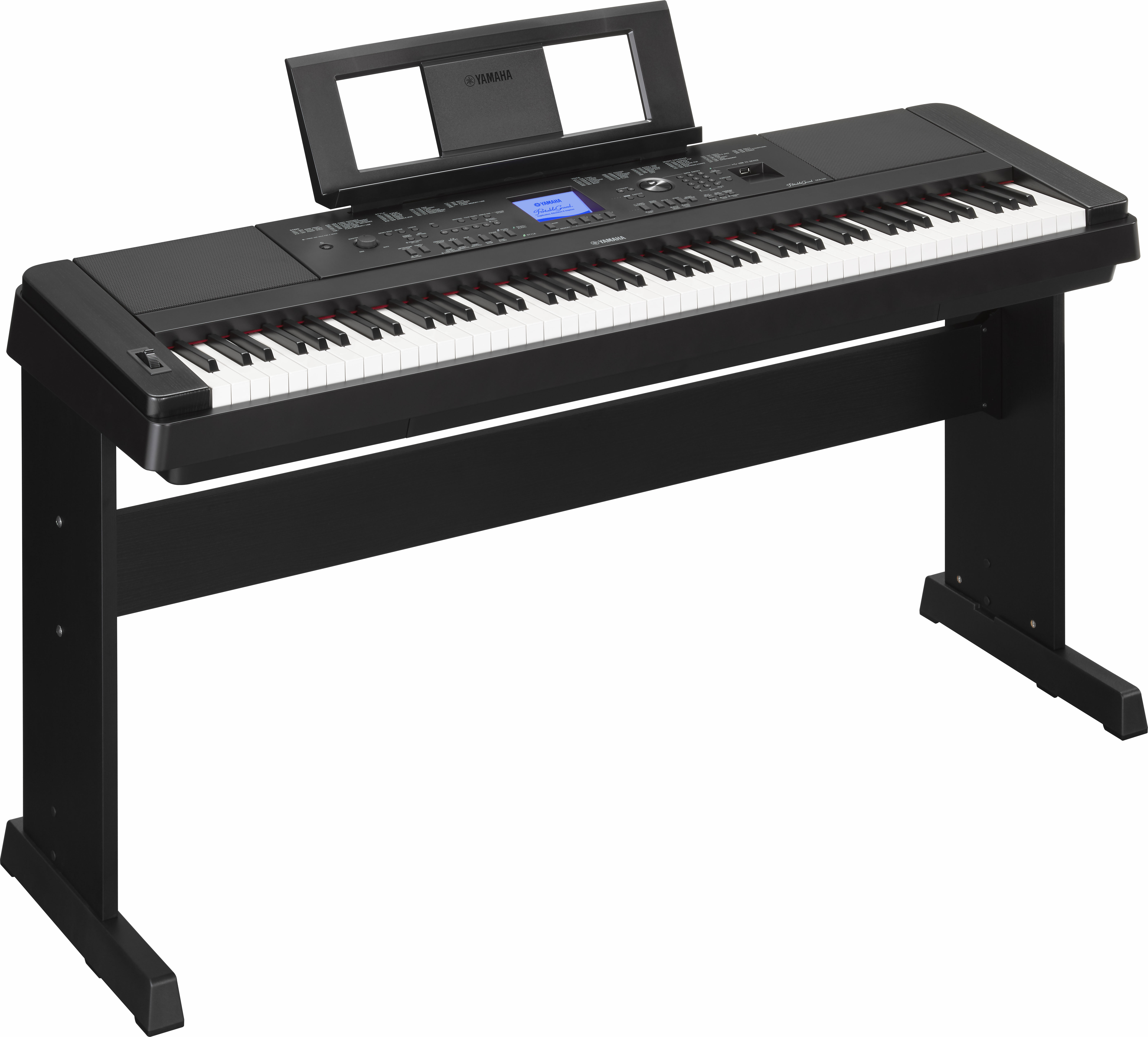 Yamaha Dgx-660 - Black - Digital piano with stand - Main picture