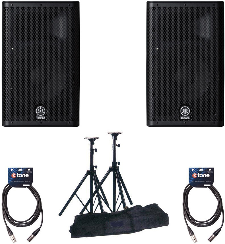 Yamaha Dxr8 X2 + Pieds D'enceintes + CÂble Xlr 6m - Complete PA system - Main picture