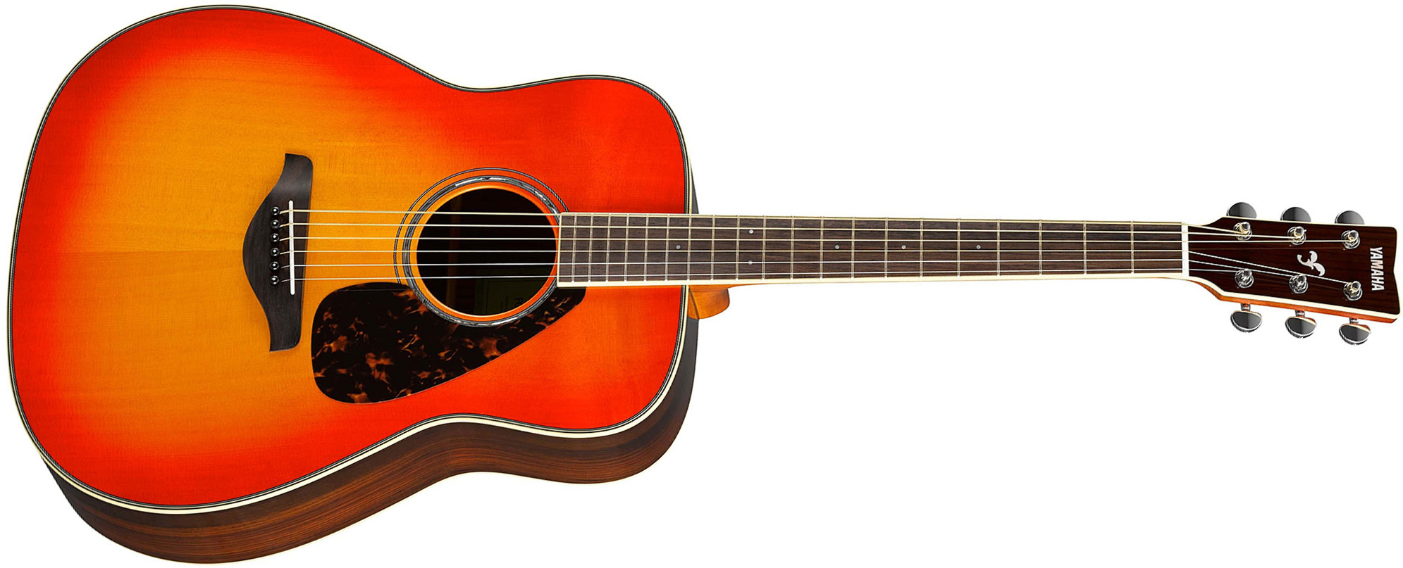 Yamaha Fg830 Ab Dreadnought Epicea Palissandre 2016 - Autumn Burst - Acoustic guitar & electro - Main picture