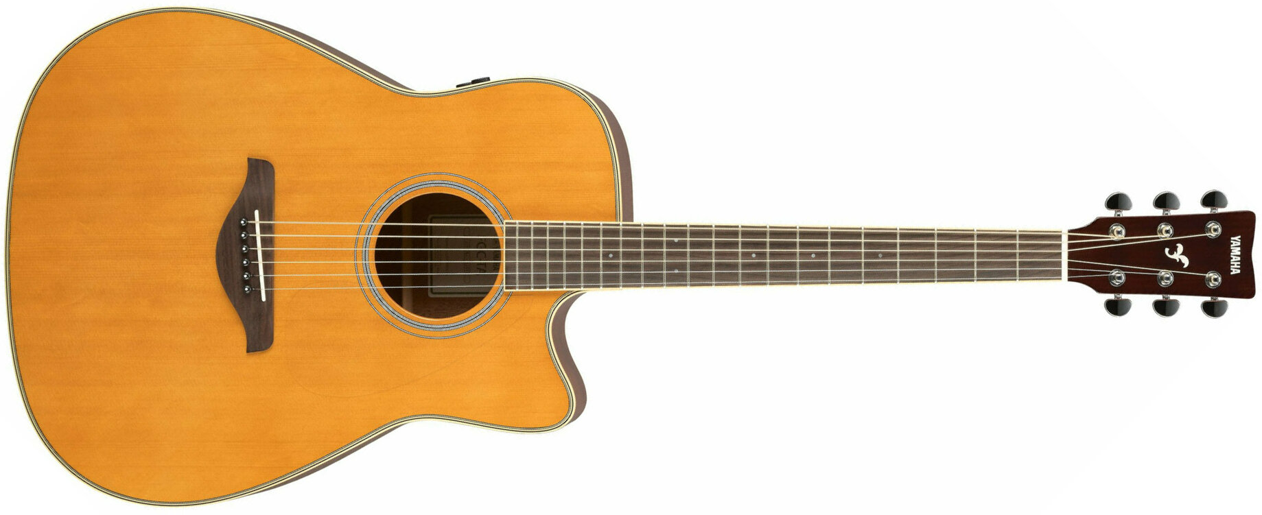 Yamaha Fgc-ta Transacoustic Cutaway Epicea Acajou Rw - Vintage Tint - Acoustic guitar & electro - Main picture