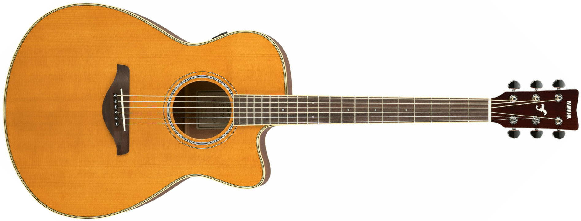 Yamaha Fsc-ta Transacoustic Cutaway Epicea Acajou Rw - Vintage Tint - Acoustic guitar & electro - Main picture