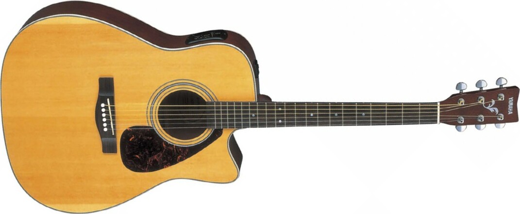 Yamaha Fx370 C - Natural - Electro acoustic guitar - Main picture
