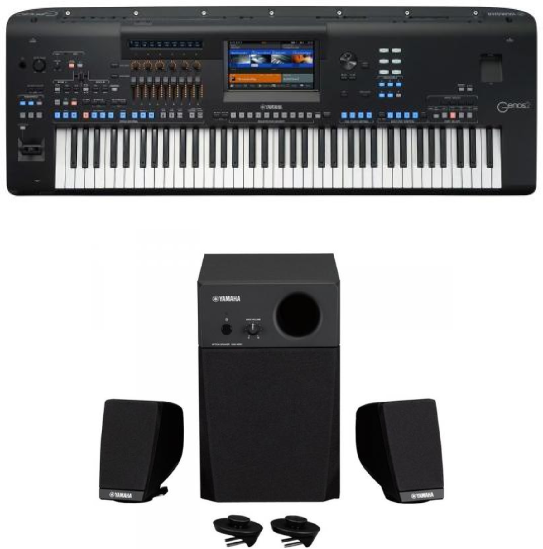 Yamaha Genos 2 + Haut-parleurs Gns-ms01 - Entertainer Keyboard - Main picture