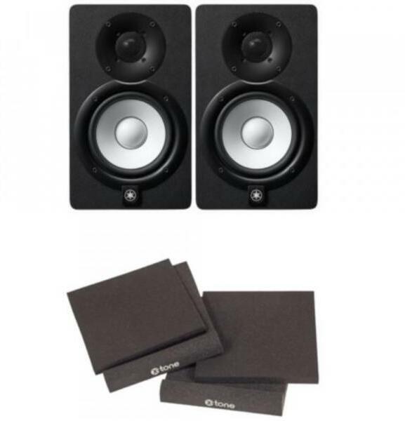 Yamaha Hs5 Black (la Paire) + Mousses Isolantes - Home Studio Set - Main picture