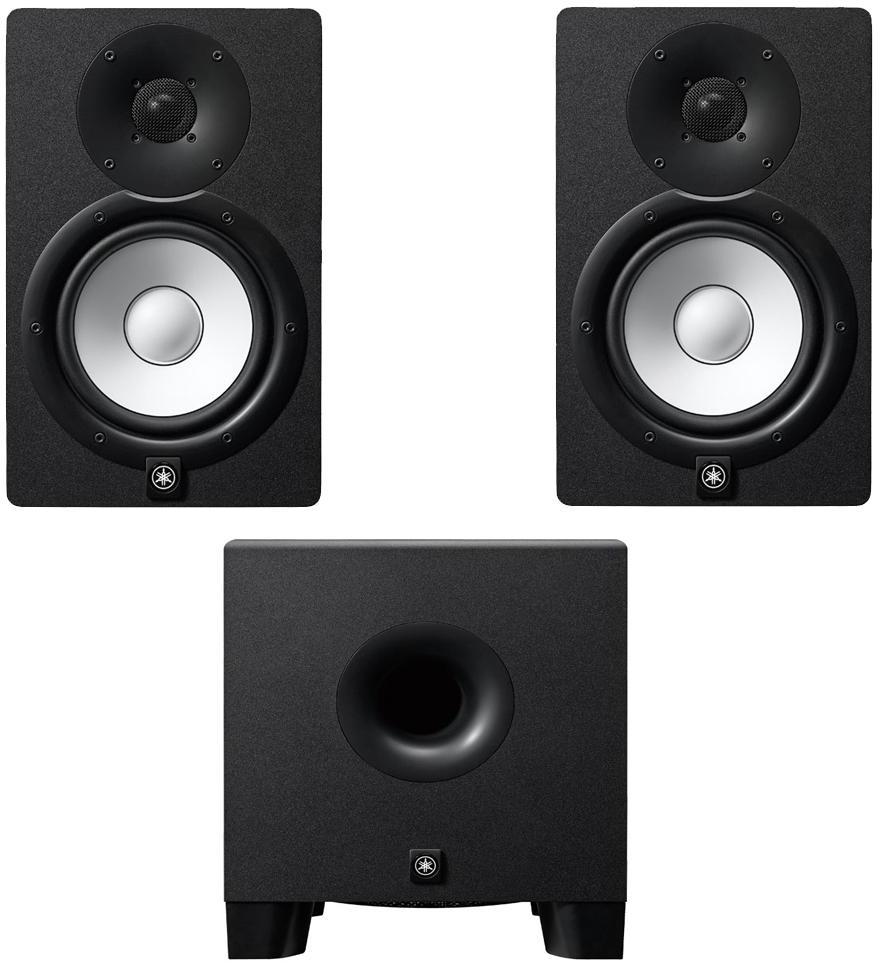 Home studio set Yamaha HS7 Black (la paire) + HS8S