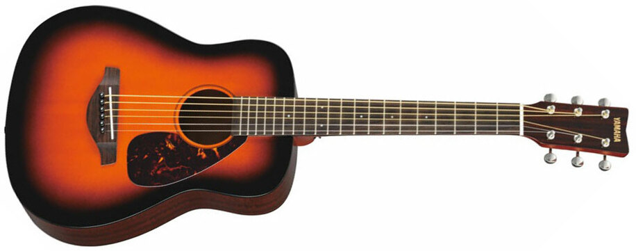 Yamaha Jr2s 3/4 Drednought Mini Epicea Acajou Rw - Tobacco Sunburst - Travel acoustic guitar - Main picture