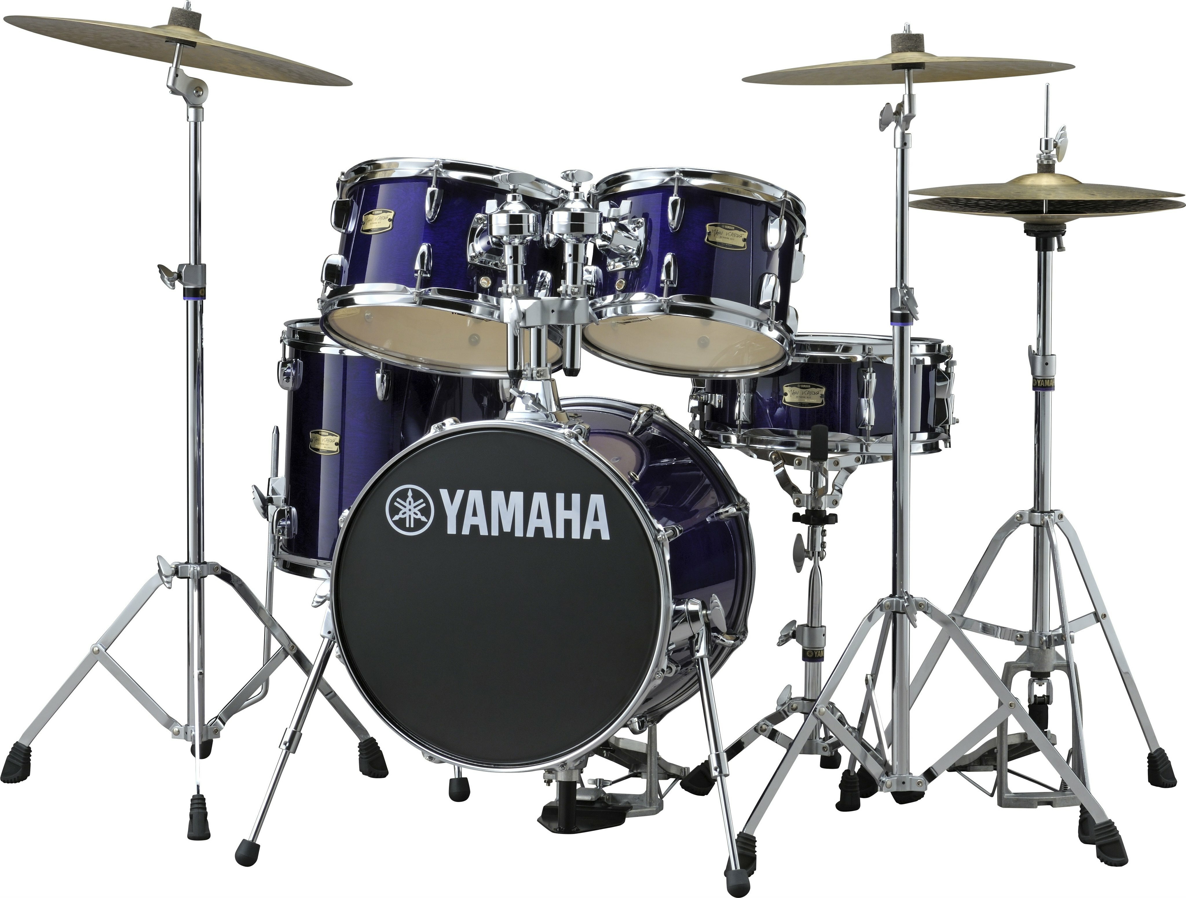 Yamaha Kit Junior Manu Katche + Hardware - Deep Violet - Junior drum kit - Main picture