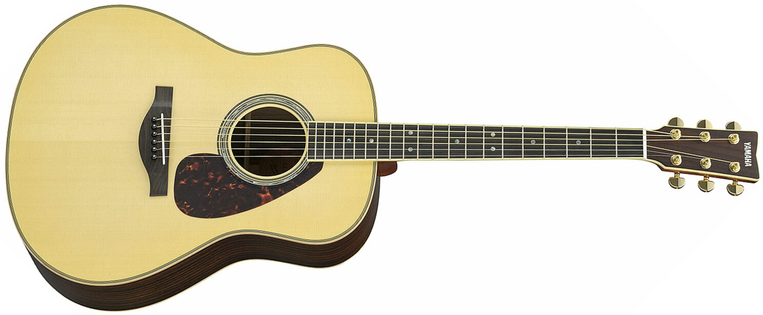 Yamaha Ll16 Are Jumbo Epicea Palissandre Eb - Natural - Electro acoustic guitar - Main picture
