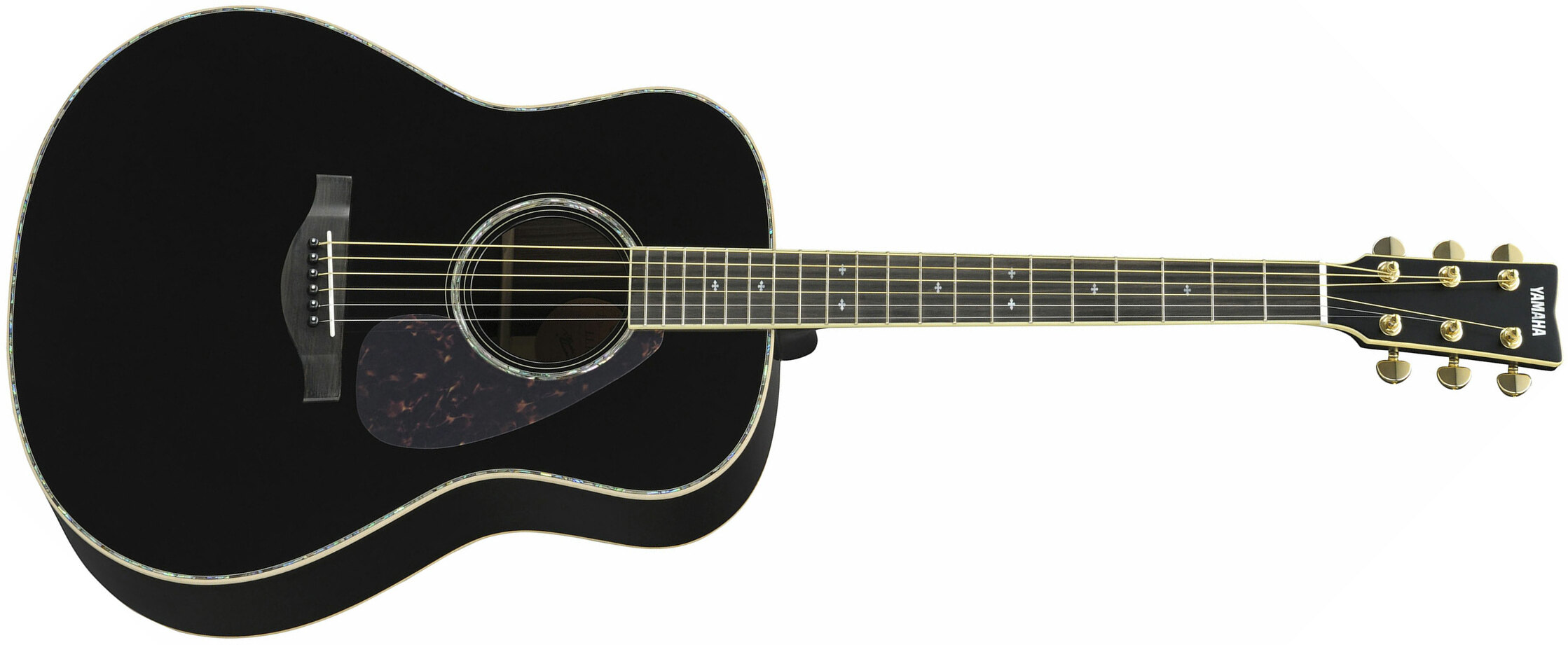 Yamaha LL16D ARE Deluxe - black Electro acoustic guitar