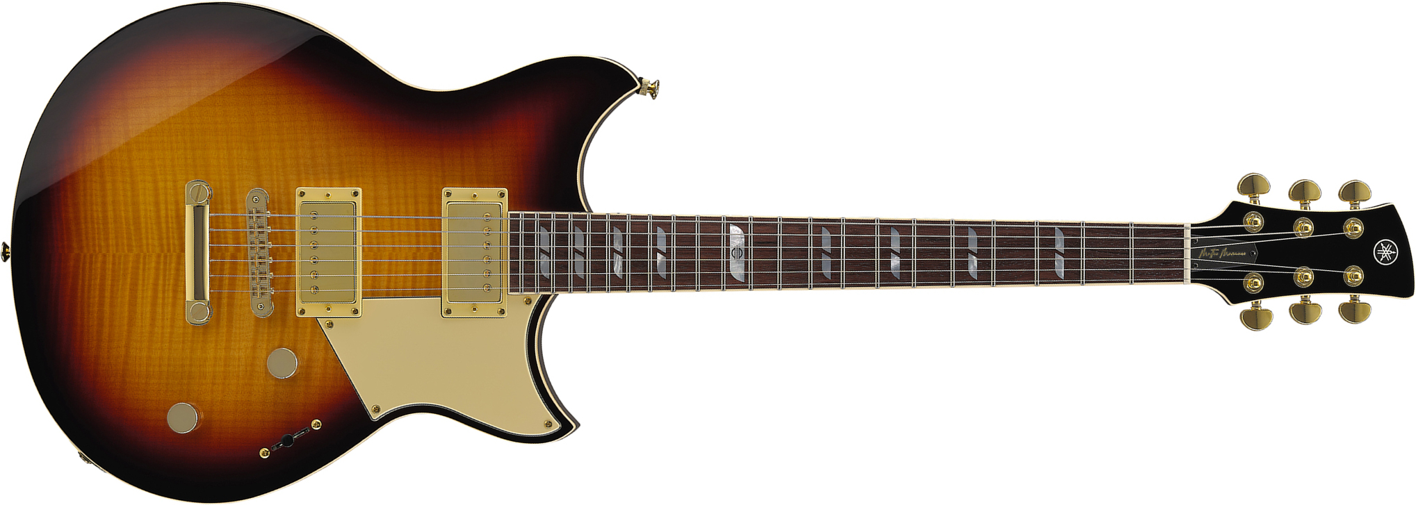 Yamaha Mateo Mancuso Rs20mm Revstar Signature 2h Dimarzio Ht Rw - Vintage Sunburst - Double cut electric guitar - Main picture