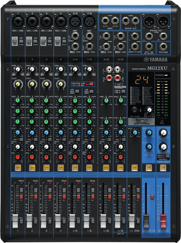 Yamaha Mg12xu - Analog mixing desk - Main picture