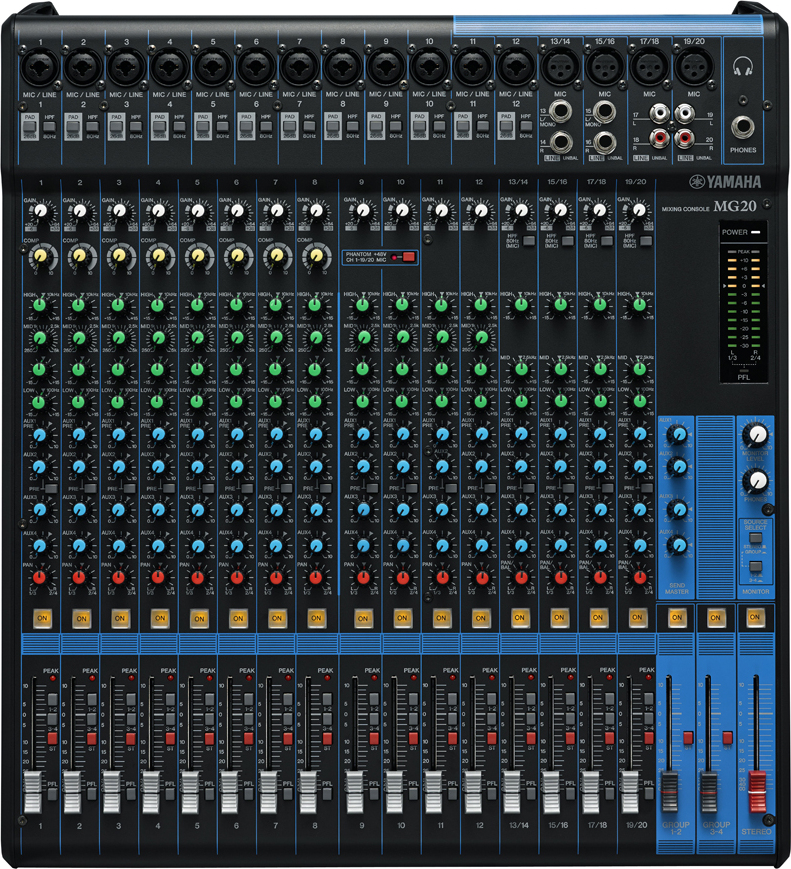 MG Analog Mixing Consoles - Yamaha USA