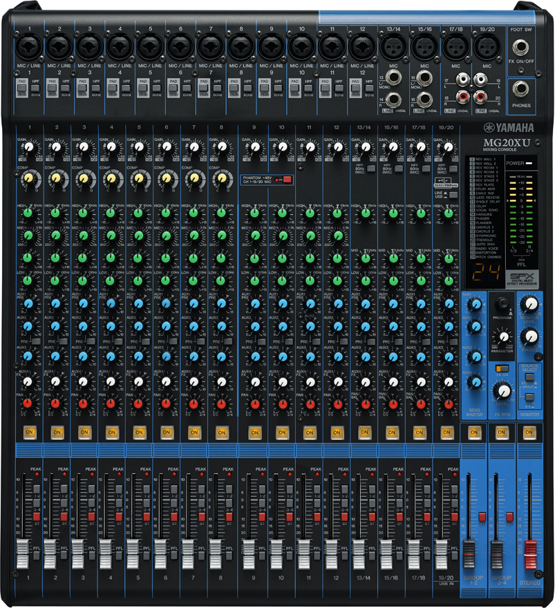 Yamaha Mg20xu - Analog mixing desk - Main picture