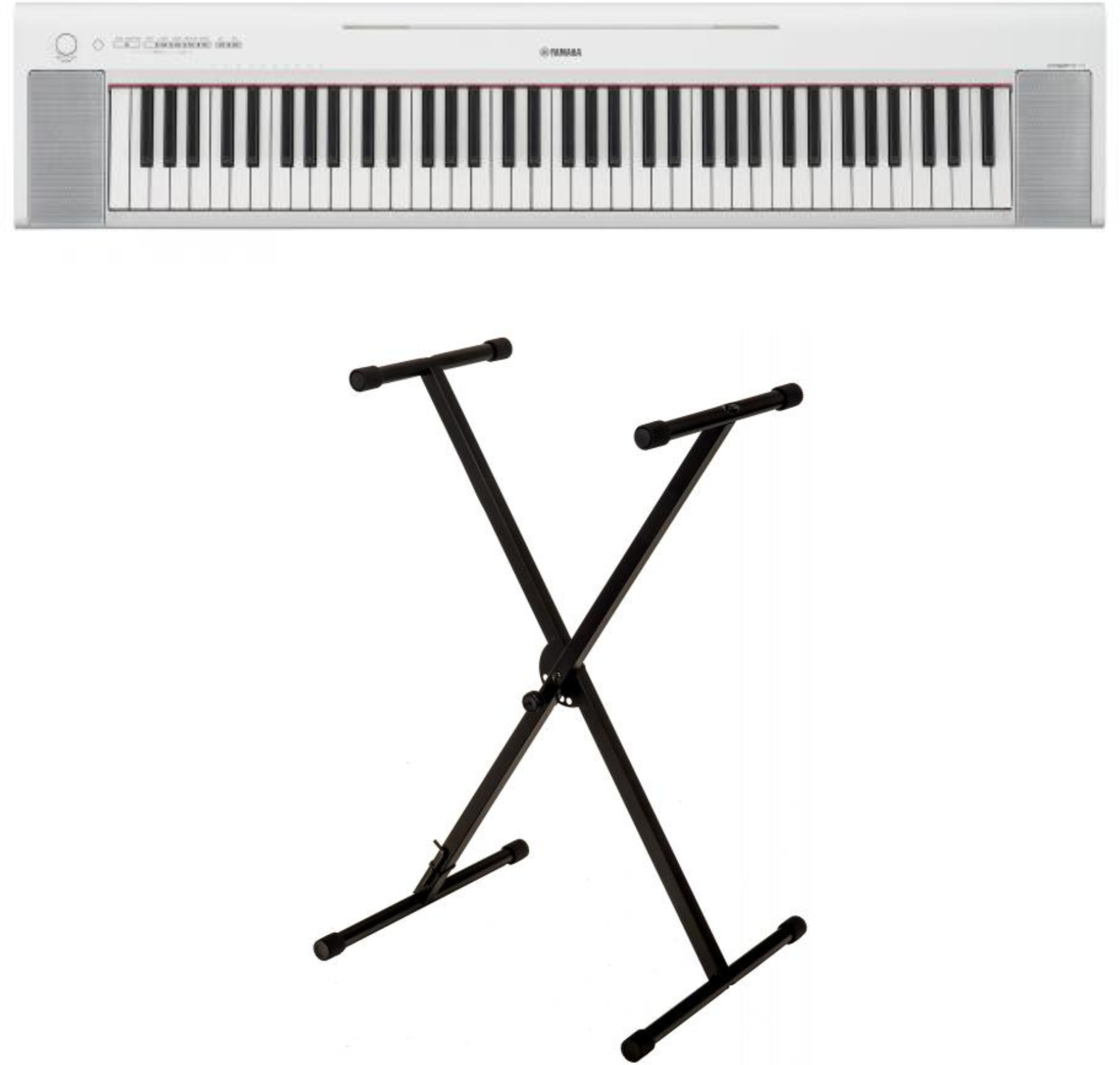 Yamaha Np-35 Wh + Stand + Pedale - Keyboard set - Main picture