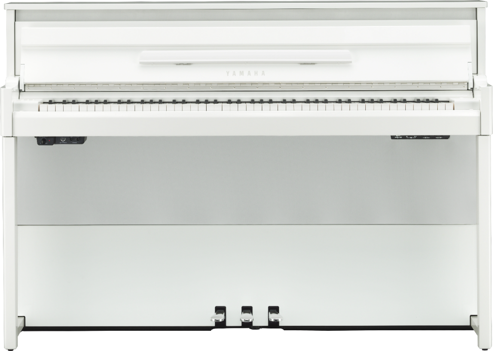 Yamaha Nu1 Pwh - Blanc Laqué - Digital piano with stand - Main picture