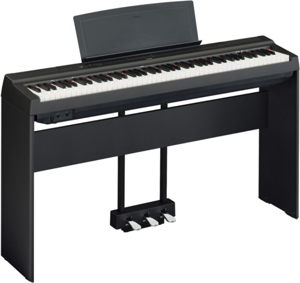 Yamaha P-125 Black + Pédalier Yamaha Lp-1 + Pied Yamaha Nl125b - Keyboard set - Main picture