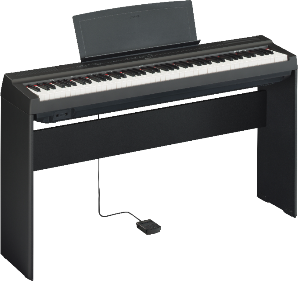 Yamaha P-125 Black +pied Nl125b - Keyboard set - Main picture