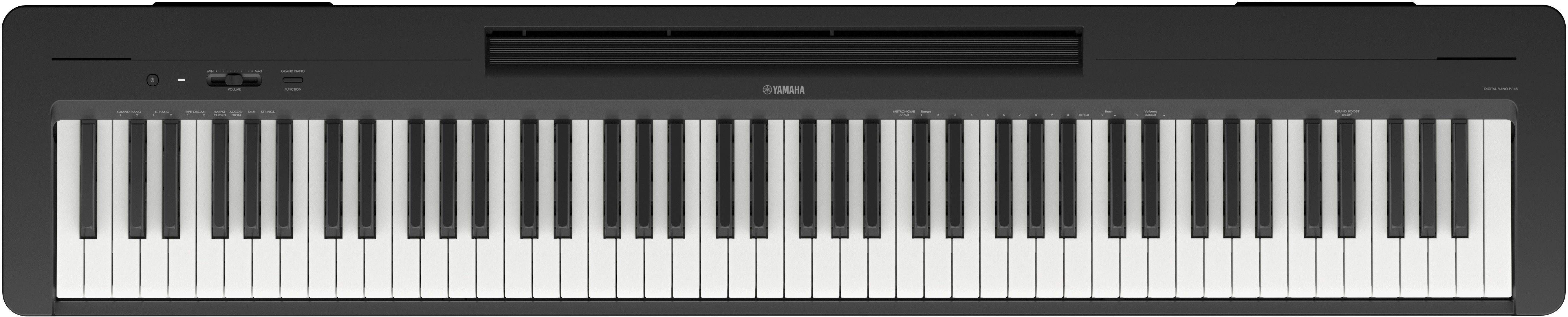 P-145 Black Portable digital piano Yamaha