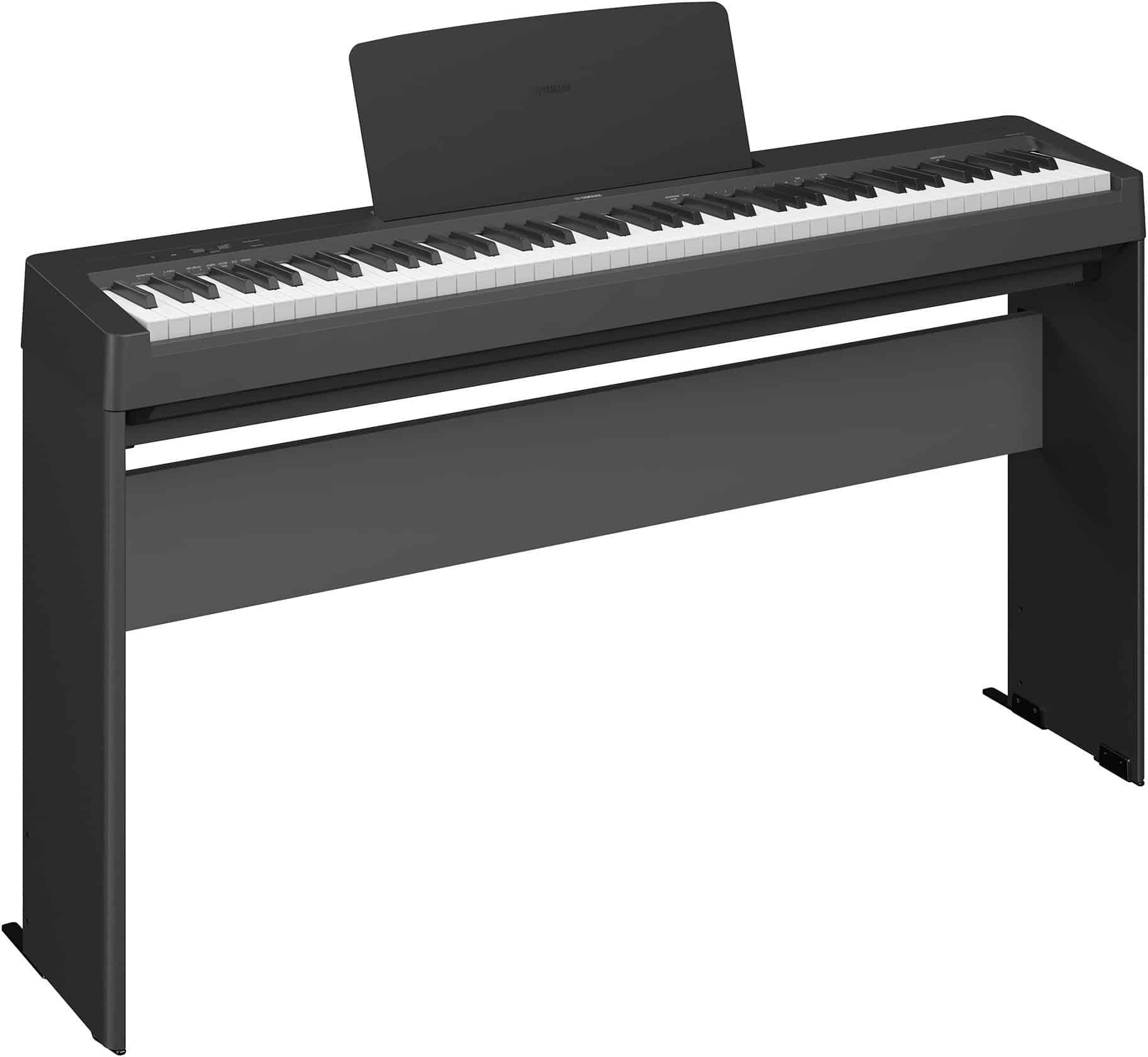 Yamaha P-145 Black  + Stand Yamaha L-100 B - Portable digital piano - Main picture