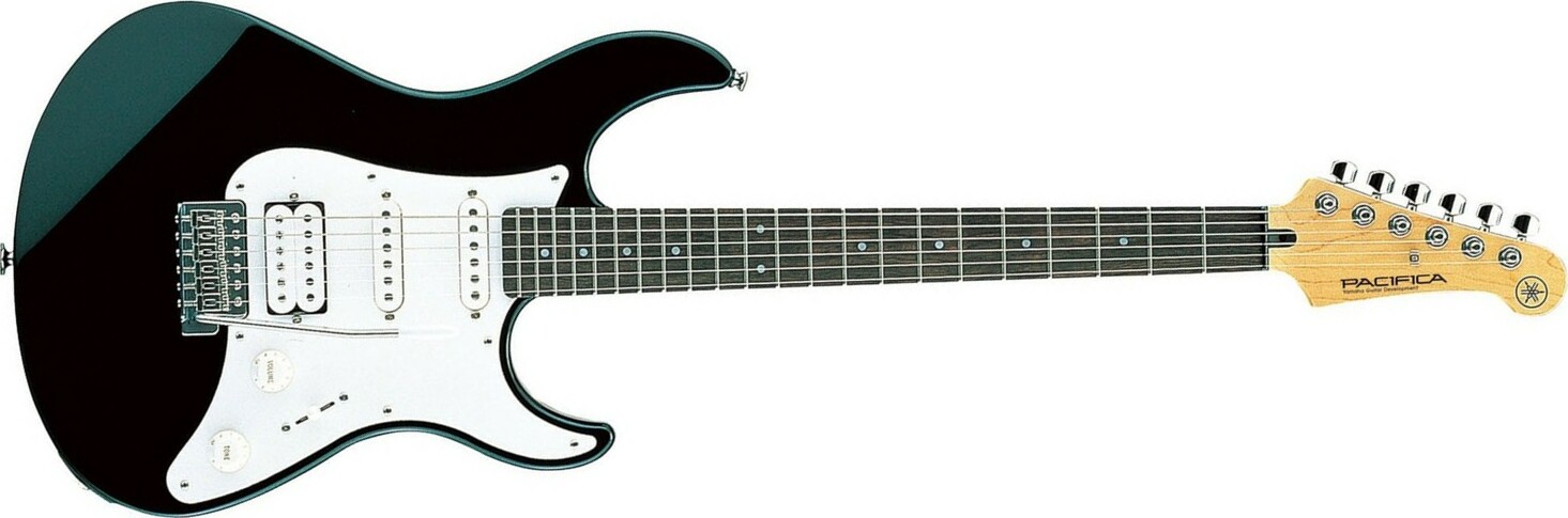 Yamaha Pacifica 112j - Black - Str shape electric guitar - Main picture