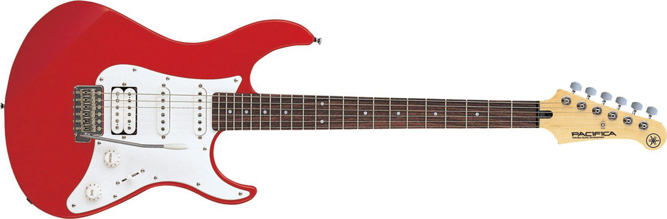 Yamaha Pacifica Pac112j Hss Trem Rw - Red Metallic - Str shape electric guitar - Main picture
