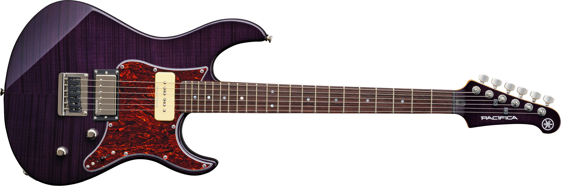 Yamaha Pacifica Pac611hfm Hs Ht Rw - Translucent Purple - Str shape electric guitar - Main picture