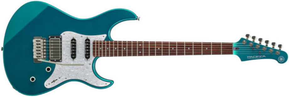 Yamaha Pacifica Pac612viix Hss Seymour Duncan Trem Rw - Teal Green Metallic - Str shape electric guitar - Main picture