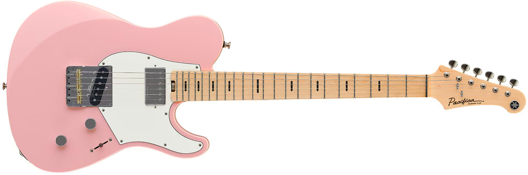 Yamaha Pacifica Sc Standard Plus Pacs+11sm Hs Ht Mn - Ash Pink - Tel shape electric guitar - Main picture