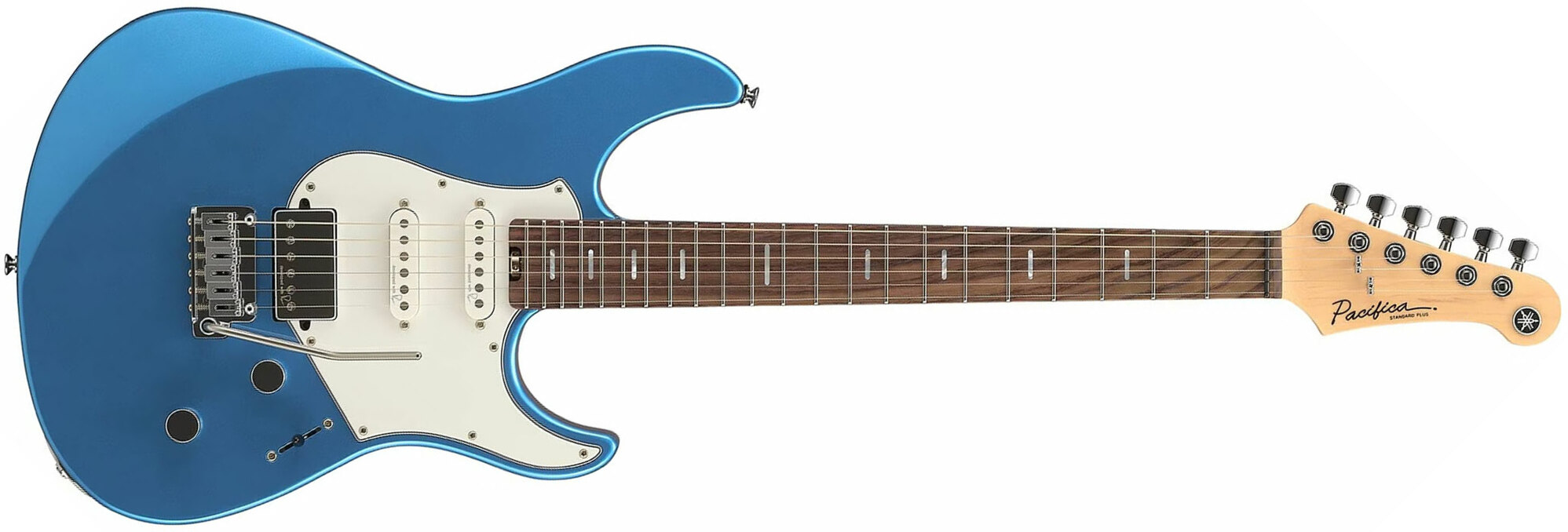 Yamaha Pacifica Standard Plus Pacs+12 Trem Hss Rw - Sparkle Blue - Str shape electric guitar - Main picture
