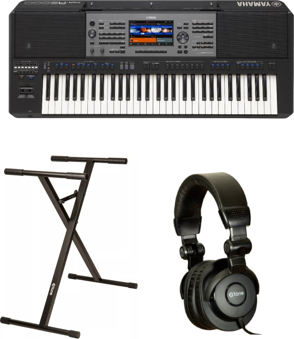 Yamaha Psr-a5000 + Stand Xh6102 + Casque X-hp1 - Keyboard Set - Main picture