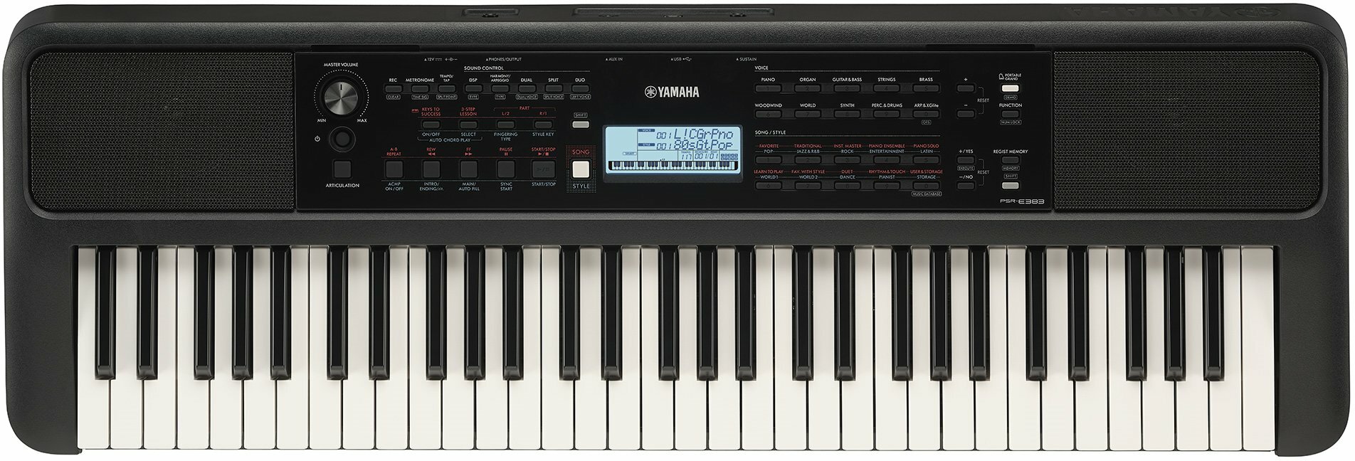 Yamaha Psr-e383 - Entertainer Keyboard - Main picture
