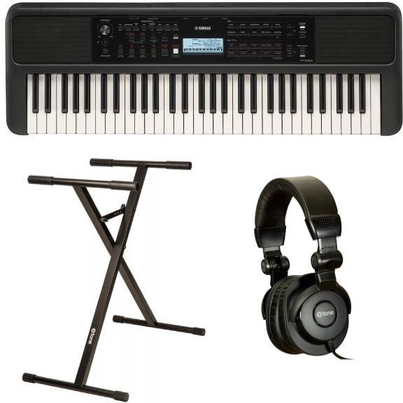 Yamaha Psr-e383  + Stand (xh 6102) + Casque - Entertainer Keyboard - Main picture