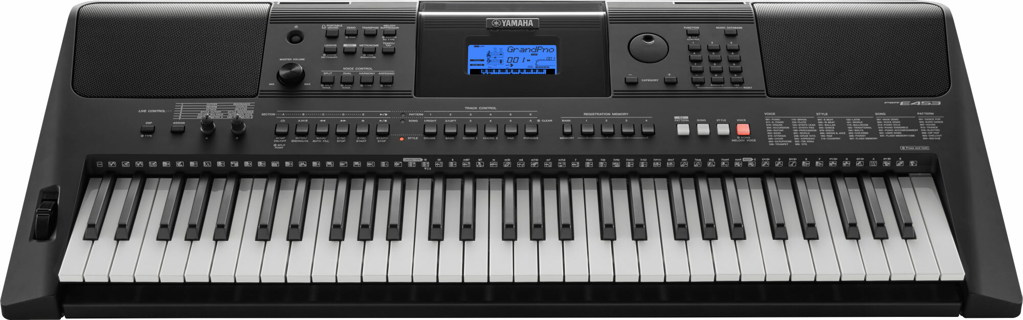 Yamaha Psr-e453 - Entertainer Keyboard - Main picture
