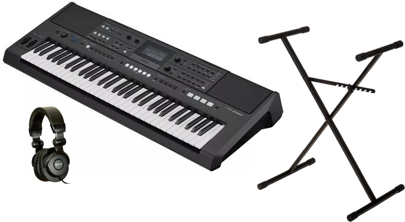 Yamaha Psr-e583  + Standard (xh 6101) + X-hp1 - Entertainer Keyboard - Main picture