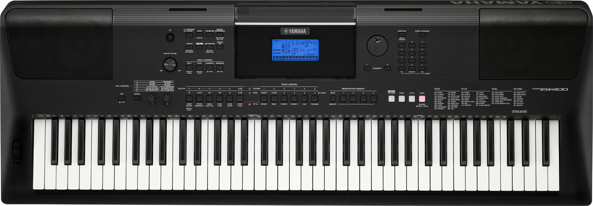 Yamaha Psr-ew400 - Entertainer Keyboard - Main picture