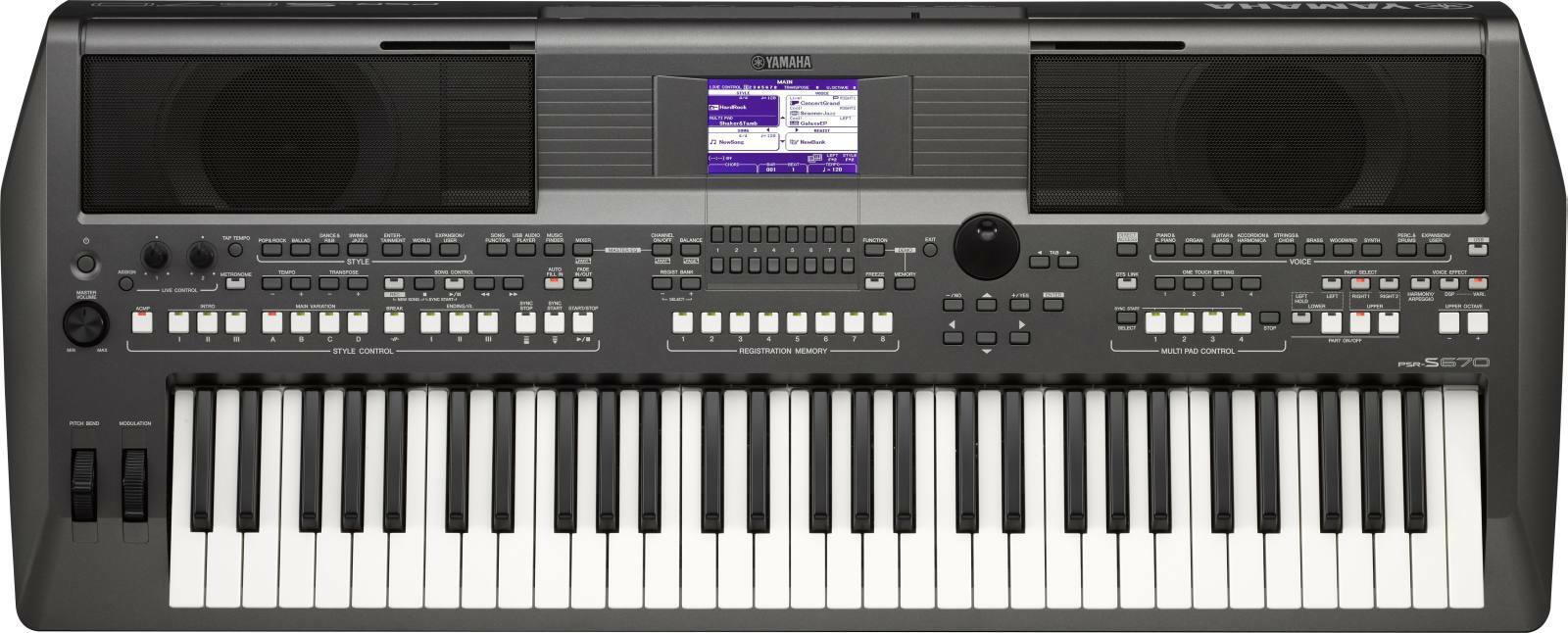 Yamaha Psr S670 - Entertainer Keyboard - Main picture