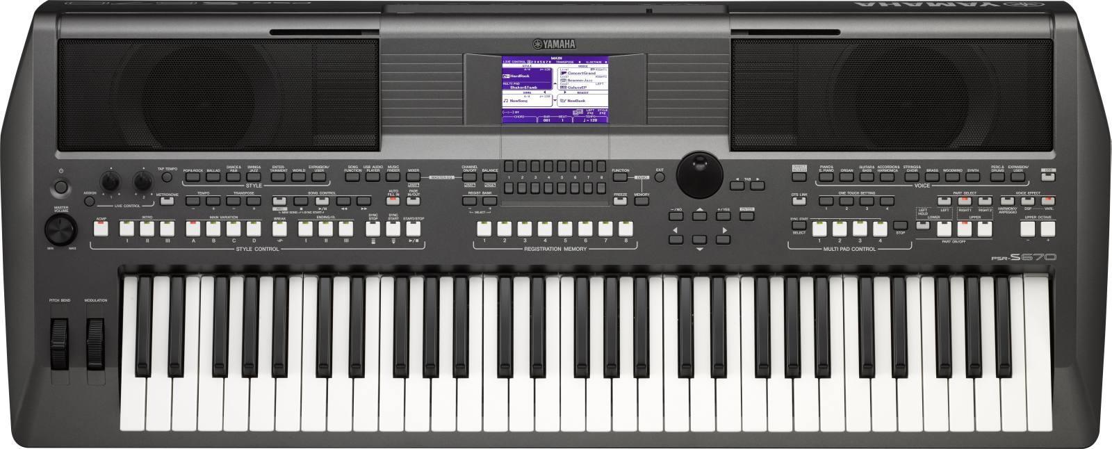 Yamaha PSR-S670 Entertainer keyboard