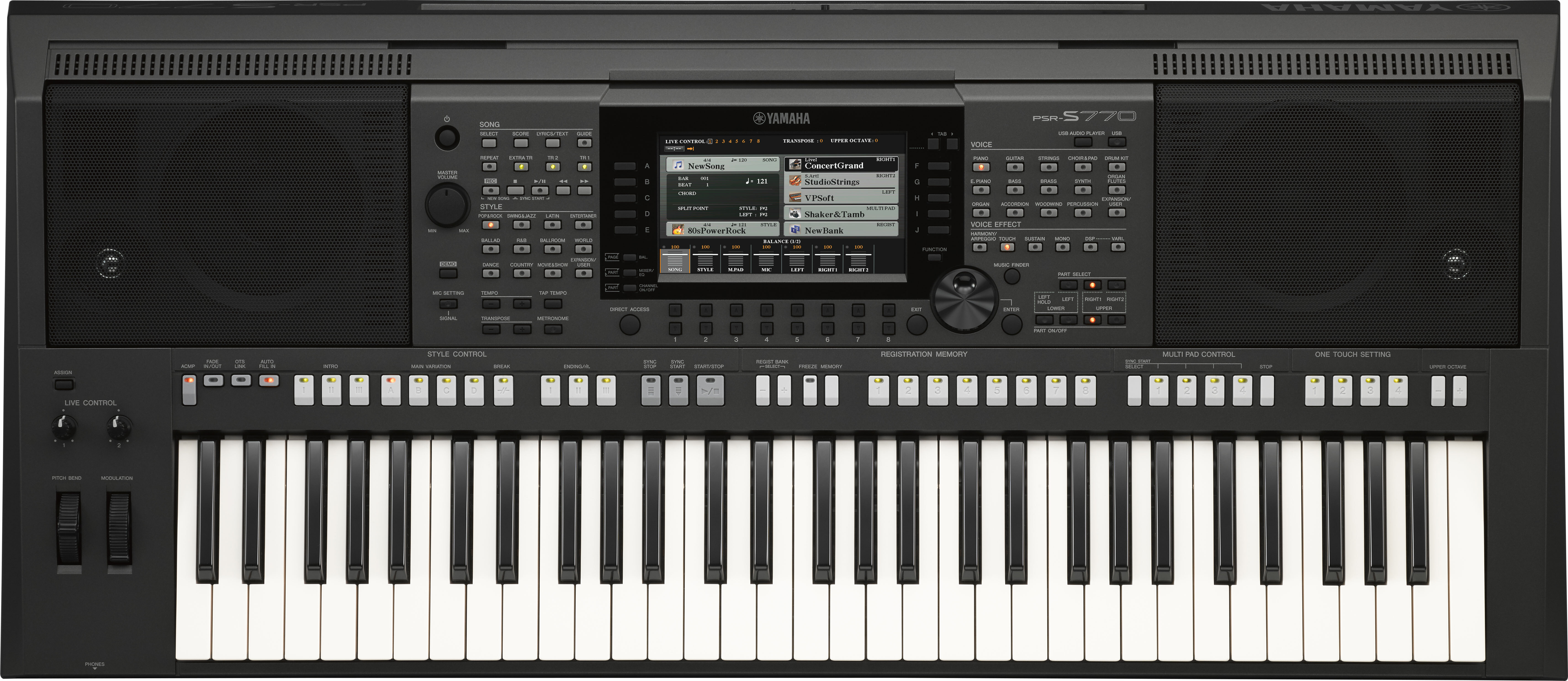 Yamaha Psr S770 - Entertainer Keyboard - Main picture