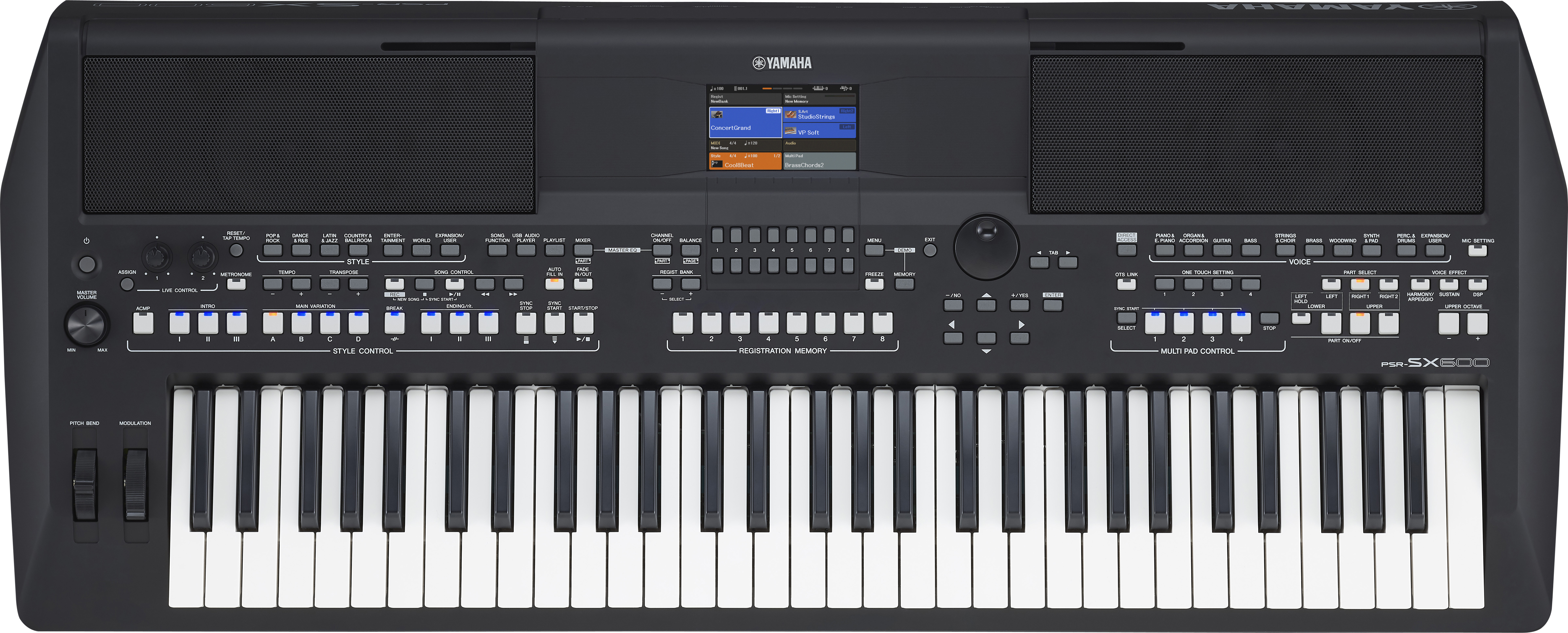 Yamaha Psr-sx600 - Entertainer Keyboard - Main picture